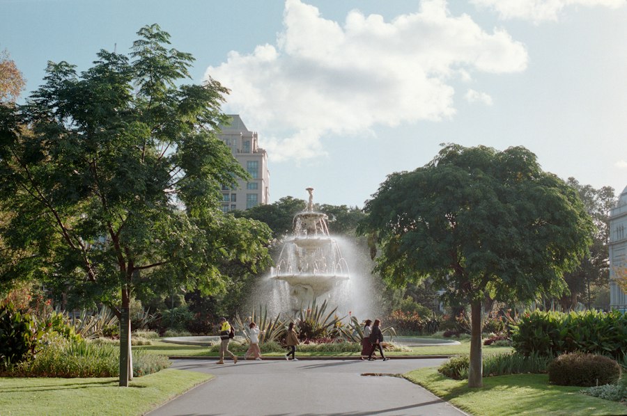 Carlton Gardens in Carlton, Melbourne
